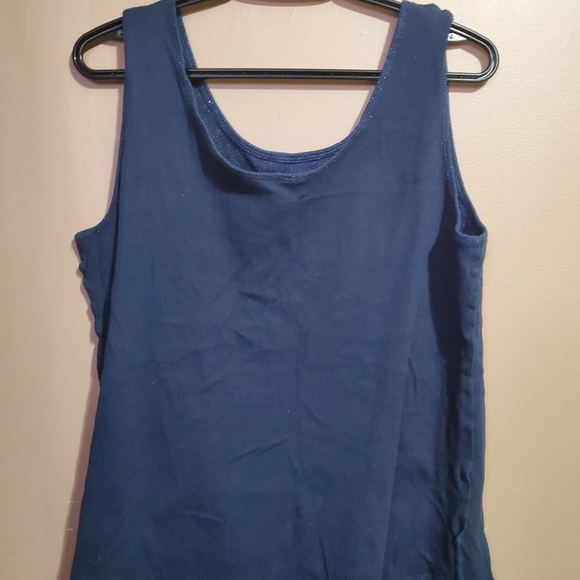 XXL blue glitter tank - Picture 4 of 5